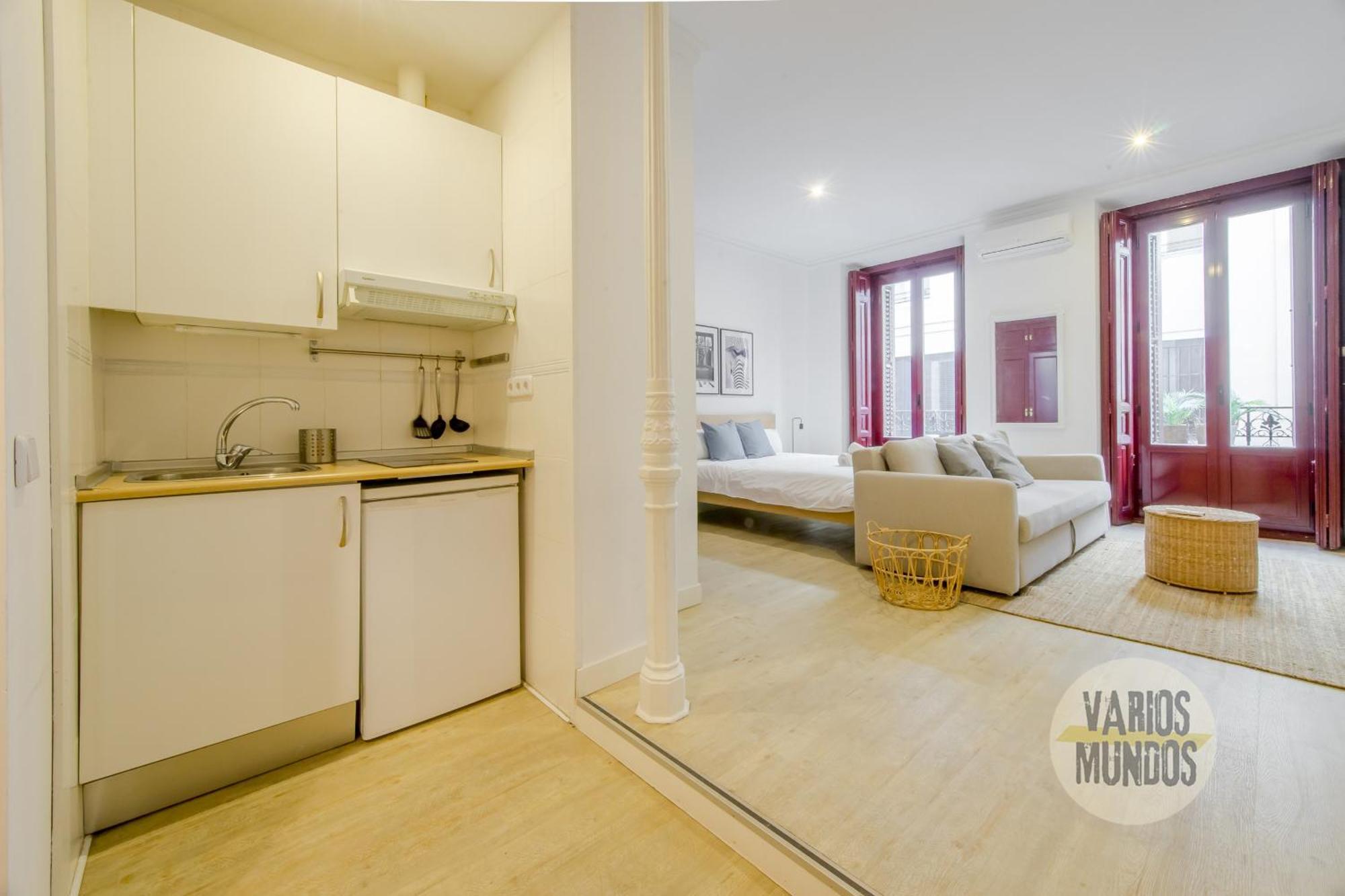 Beautiful Loft Para 3Pax En Huertas-Cortes Madrid Exterior foto